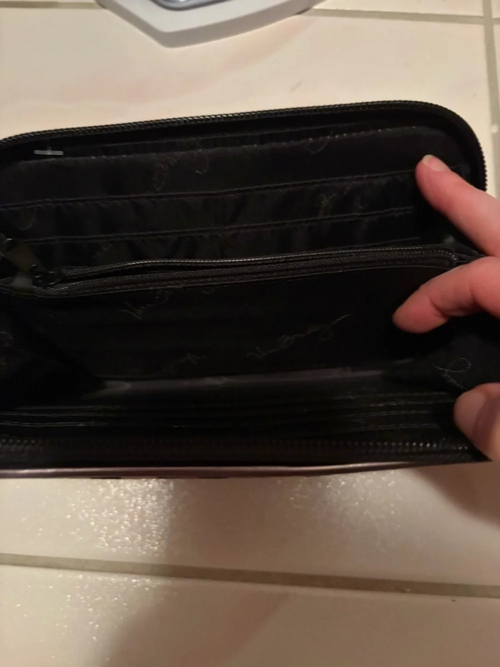RETIRED - Vera Bradley Zip Around Moondrop Wallet